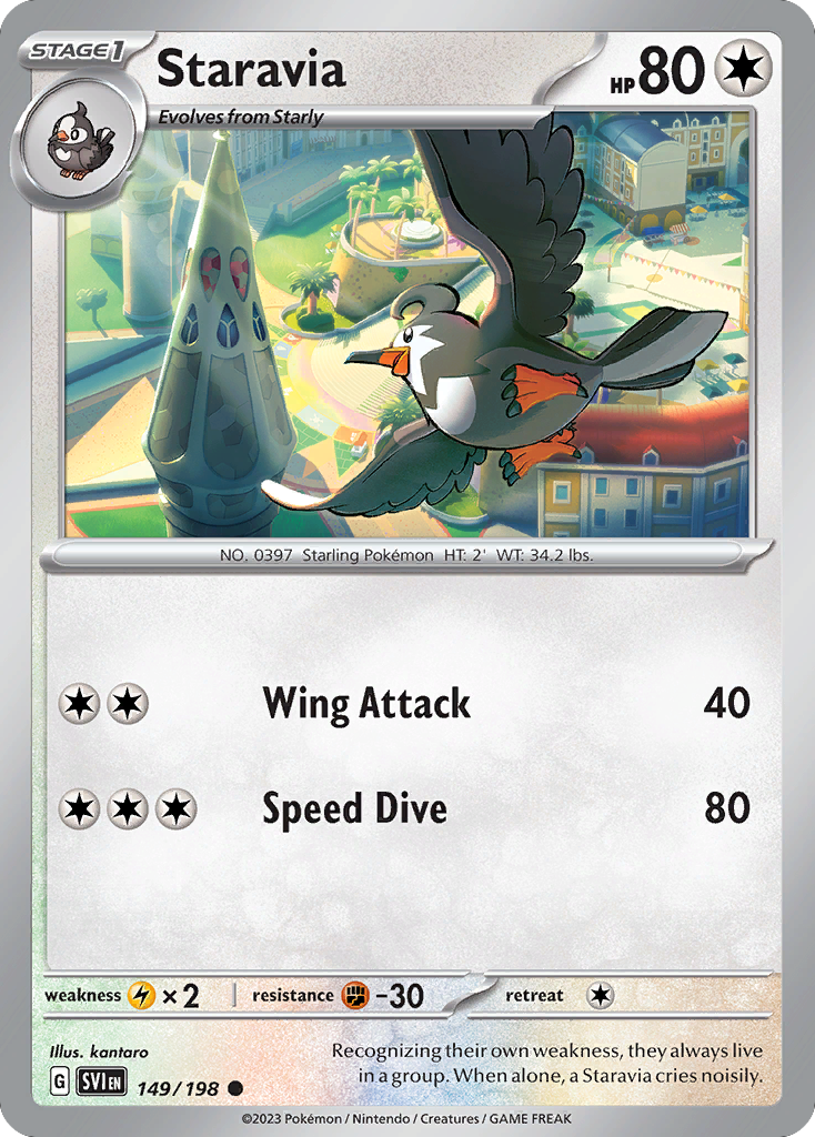 Staravia #149 Scarlet & Violet
