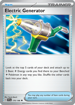 Electric Generator #170 Scarlet & Violet