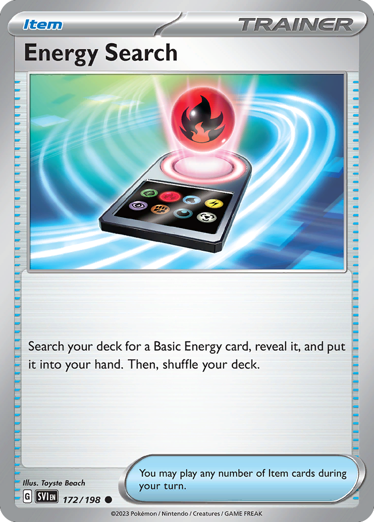 Energy Search #172 Scarlet & Violet