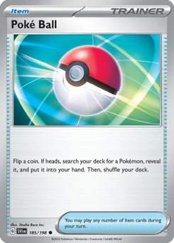 Poké Ball #185 Scarlet & Violet