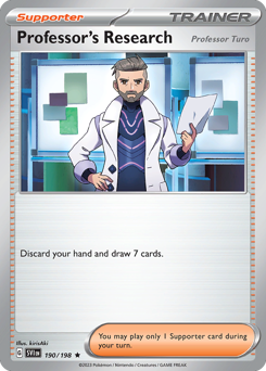 Professor's Research (Professor Turo) #190 Scarlet & Violet