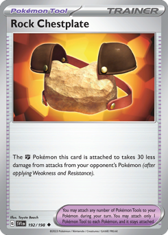 Rock Chestplate #192 Scarlet & Violet