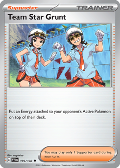 Team Star Grunt #195 Scarlet & Violet
