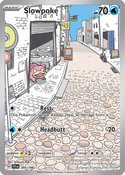 Slowpoke #204 Scarlet & Violet