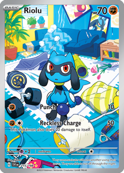 Riolu #215 Scarlet & Violet