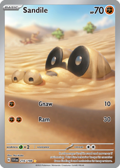Sandile #216 Scarlet & Violet