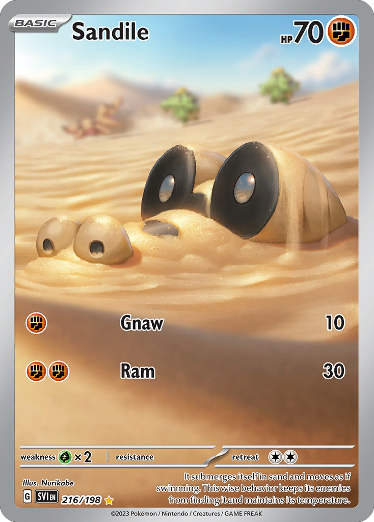 Sandile #216 Scarlet & Violet