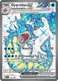 Gyarados ex #225 Scarlet & Violet