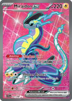 Miraidon ex #227 Scarlet & Violet