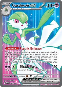 Gardevoir ex #228 Scarlet & Violet