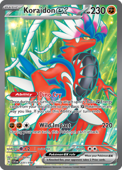 Koraidon ex #231 Scarlet & Violet