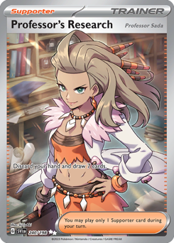 Professor's Research (Professor Sada) #240 Scarlet & Violet