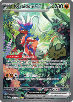 Koraidon ex #247 Scarlet & Violet