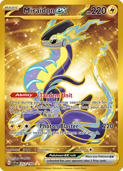 Miraidon ex #253 Scarlet & Violet