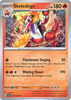 Skeledirge #38 Scarlet & Violet