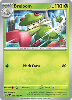 Breloom #4 Scarlet & Violet