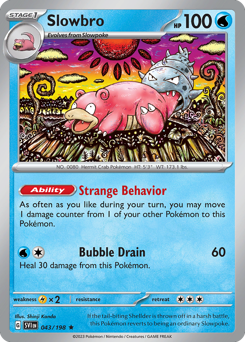 Slowbro #43 Scarlet & Violet