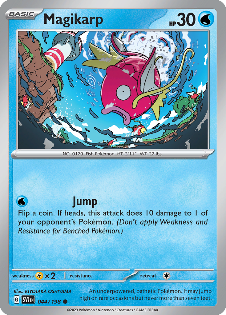 Magikarp #44 Scarlet & Violet
