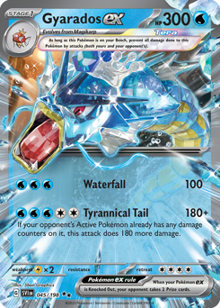 Gyarados ex #45 Scarlet & Violet