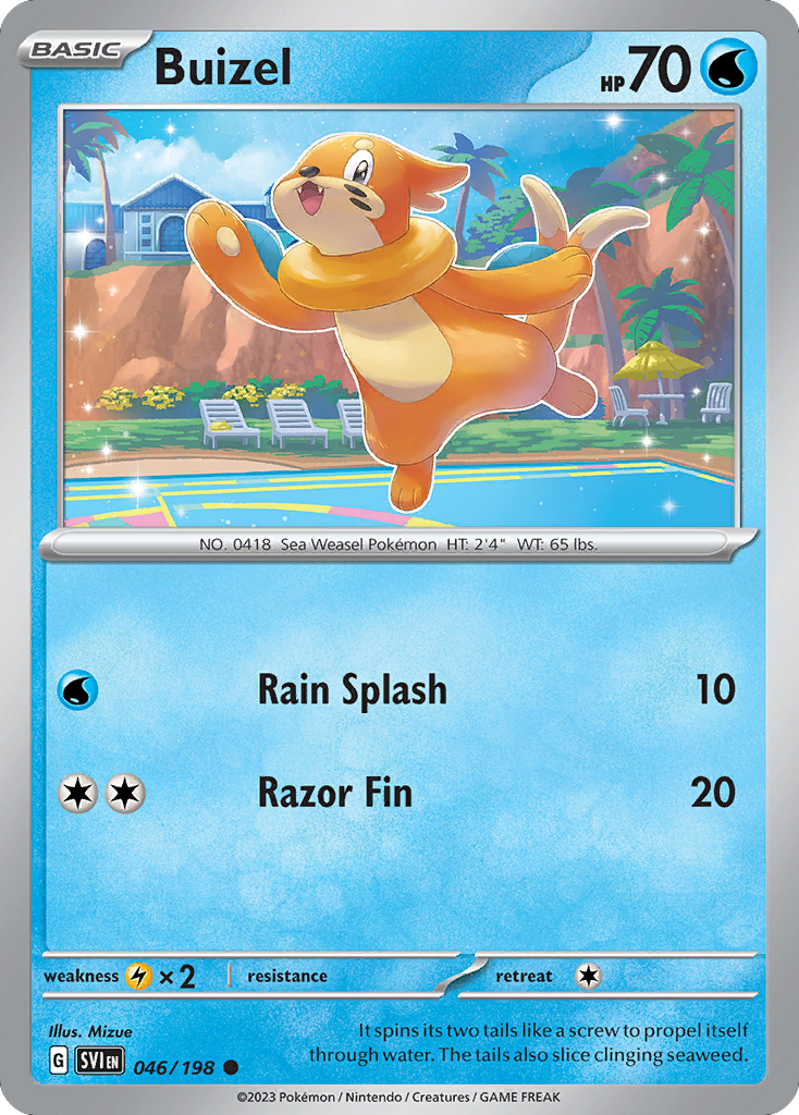 Buizel #46 Scarlet & Violet