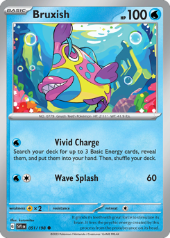 Bruxish #51 Scarlet & Violet