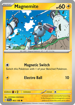Magnemite Scarlet & Violet #63