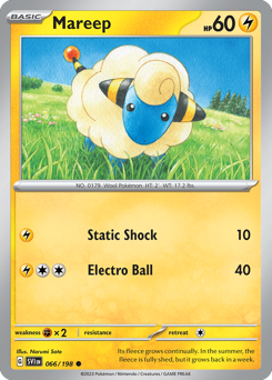 Mareep #66 Scarlet & Violet