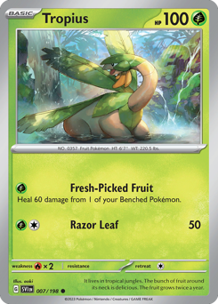 Tropius #7 Scarlet & Violet