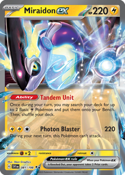 Miraidon ex #81 Scarlet & Violet