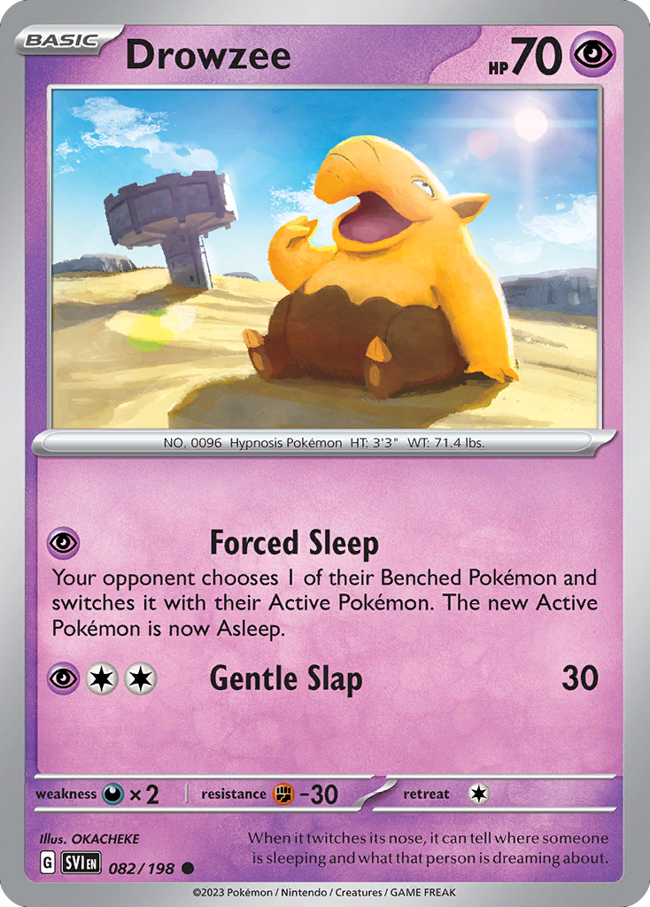 Drowzee #82 Scarlet & Violet