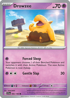 Drowzee #82 Scarlet & Violet