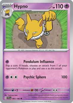 Hypno #83 Scarlet & Violet