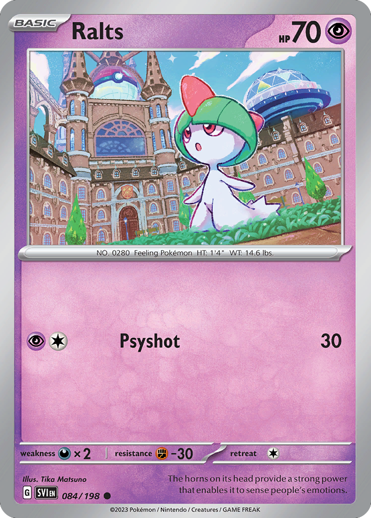Ralts #84 Scarlet & Violet