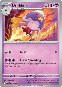 Drifblim #90 Scarlet & Violet
