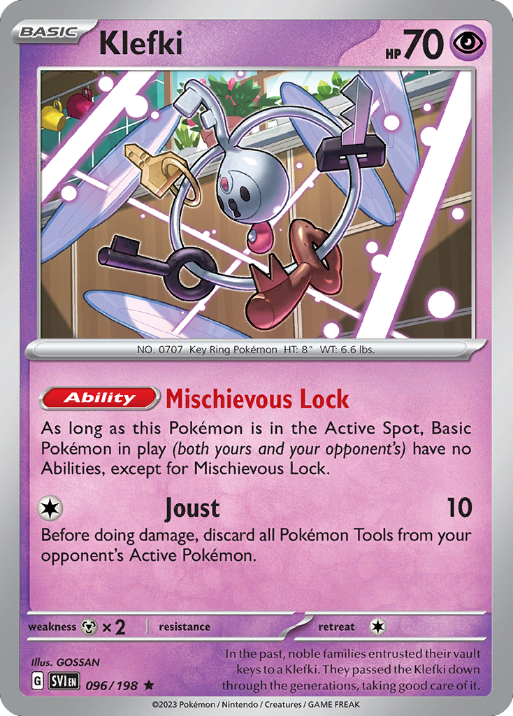 Klefki #96 Scarlet & Violet