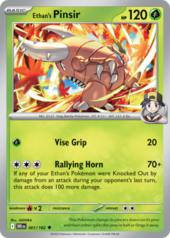 Ethan's Pinsir #1 Destined Rivals