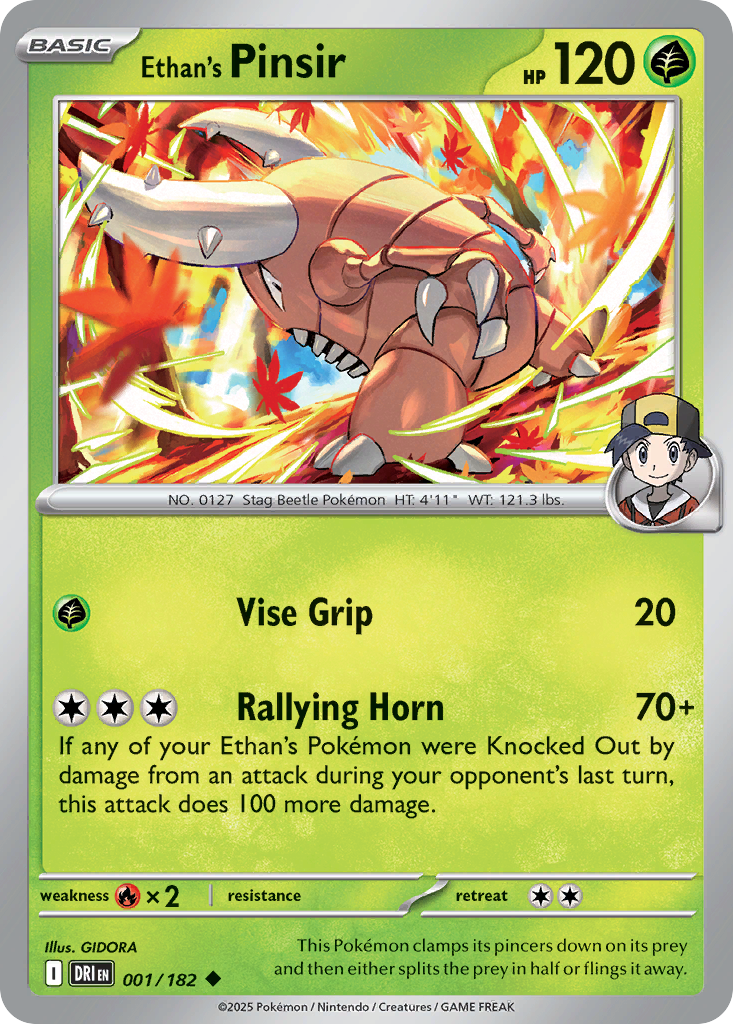 Ethan's Pinsir #1 Destined Rivals