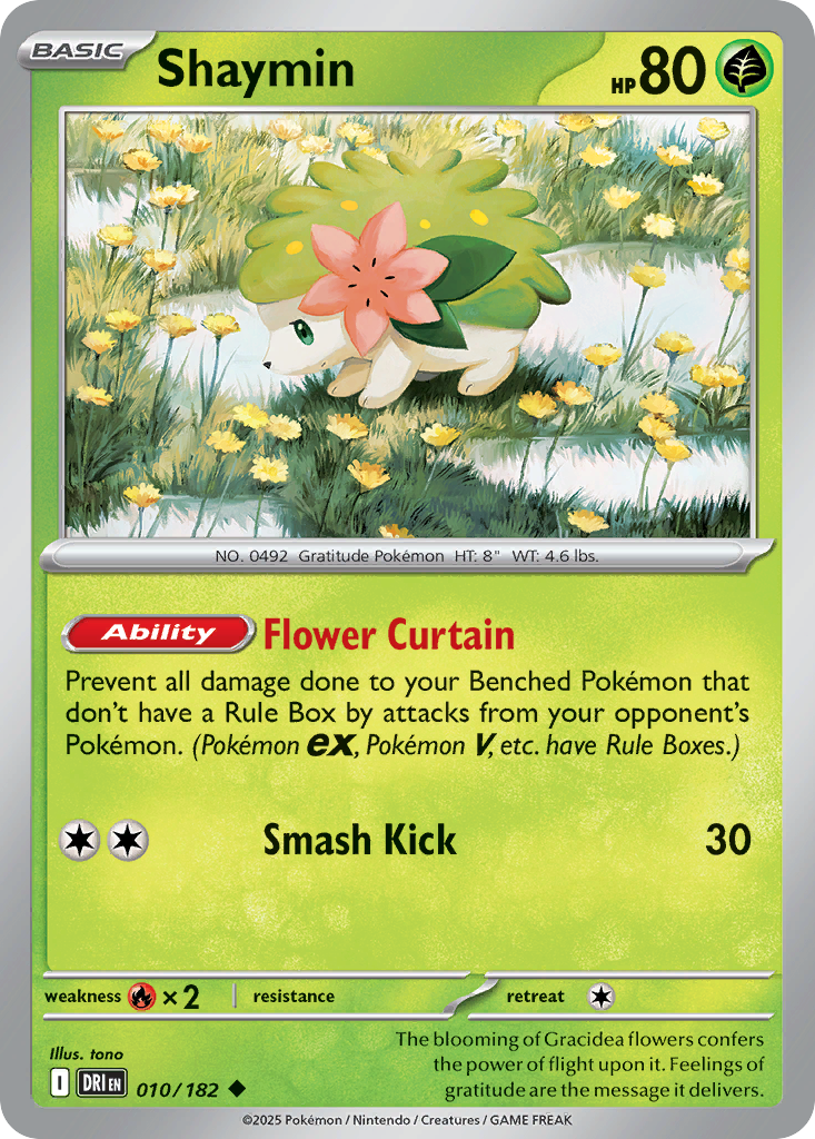 Shaymin #10 Destined Rivals
