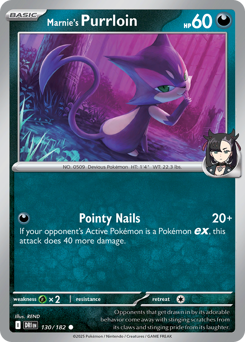 Marnie's Purrloin #130 Destined Rivals