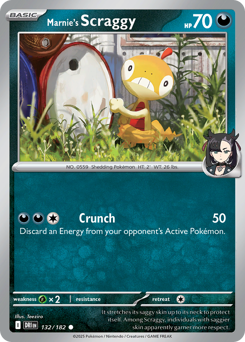 Marnie's Scraggy #132 Destined Rivals