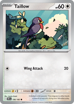 Taillow #156 Destined Rivals