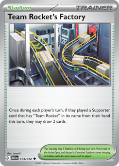 Team Rocket's Factory #173 Destined Rivals