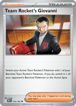 Team Rocket's Giovanni #174 Destined Rivals