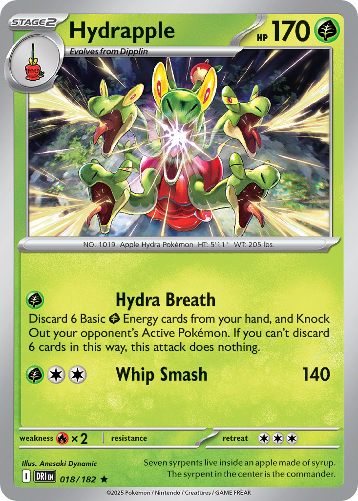 Hydrapple #18 Destined Rivals