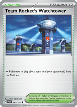 Team Rocket's Watchtower #180 Destined Rivals