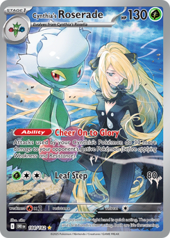 Cynthia's Roserade #184 Destined Rivals