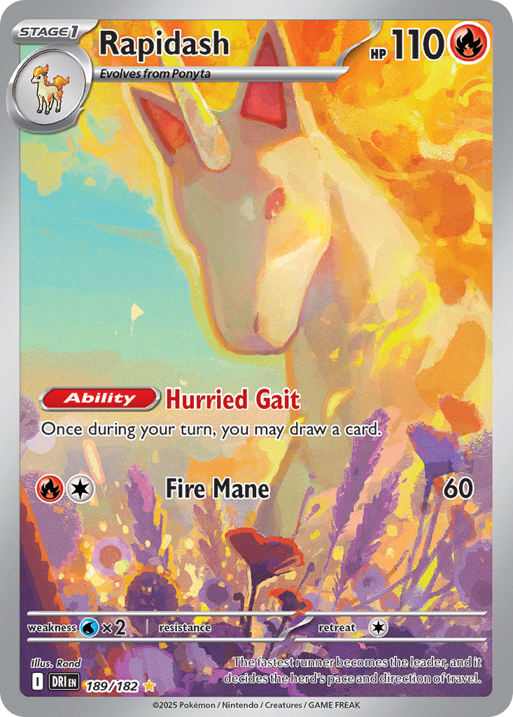 Rapidash #189 Destined Rivals