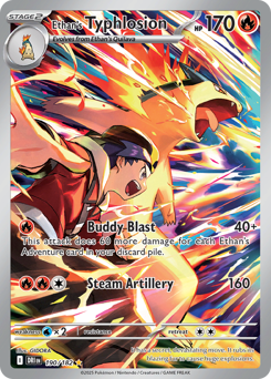 Ethan's Typhlosion #190 Destined Rivals