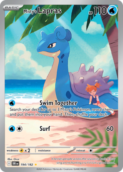 Misty's Lapras #194 Destined Rivals