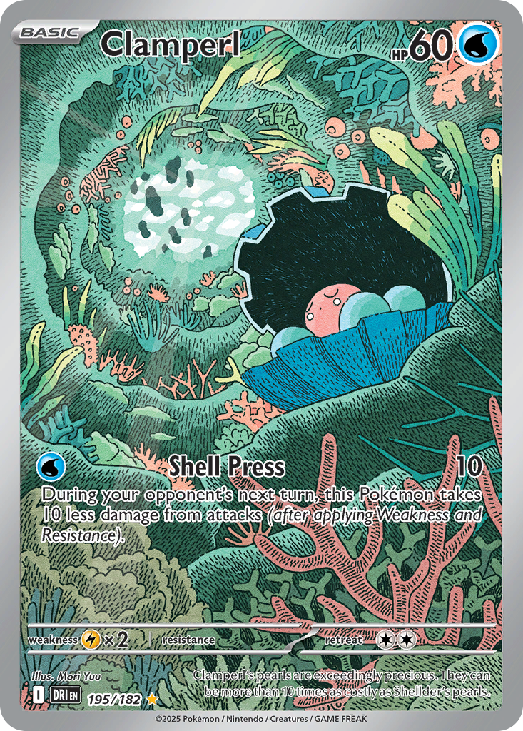Clamperl #195 Destined Rivals